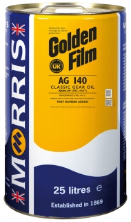Morris Golden Film AG 140 Gear Oil - olej pre klasické prevodovky, 25l