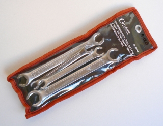 Kľúče na prevlečné matice 5/16"- 11/16", 4 diely, palcové, Condor Werkzeug