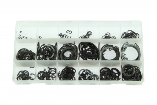 Poistné krúžky "seger", vnútorné, priemer 3 - 32 mm, 300 ks, Triumf