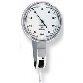 Odchýlkomer (úchylkomer) číselníkový páčkový, ČSN EN ISO 46325 (ČSN 25 1820), KM