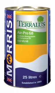 Morris Terralus Air Pro 68 - ekologický kompresorový olej, 25l