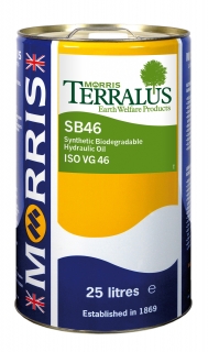 Morris Terralus SB 46 - ekologický plne syntetický hydraulický olej, 25l