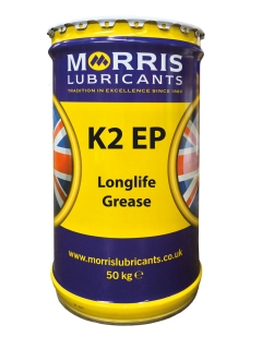 Morris K2EP Longlife Grease, plastické mazivo pre vysokú záťaž s predĺženou životnosťou, vazelína, 50kg