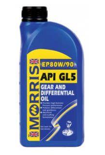 Morris EP 80W-90, GL5 - výkonný olej pre prevodovku a diferenciál, 1l