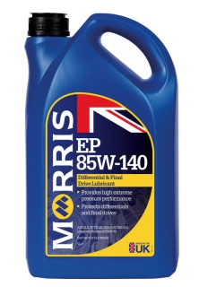 Morris EP 85W-140, GL5 - výkonný olej pro převodovku a diferenciál, 5l