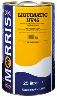 Morris Liquimatic HV46 - ISO VG 46 - hydraulický olej pre vysoký výkon, 25l