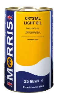Morris Crystal Light Oil - olej pre potravinárske stroje, 25l