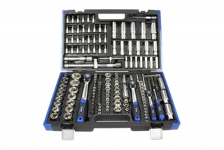Gola sada 1/4" - 3/8" - 1/2", 6 hrán 4 - 32 mm, 180 dielov, Condor Werkzeug