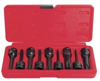 Hlavica zástrčné T-profil - 9 dielov, 1/2“, dĺžka 78 mm, tvrdené CrMo, Triumf