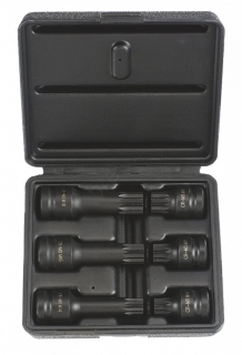 Hlavica zástrčná 1/2", XZN M14 - M18, 6 dielov, tvrdené, Triumf