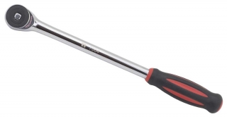Račňa 3/8" extra dlhá 255 mm, 60 zubov, CrV, s prepínacou páčkou a vyhadzovačom, Welzh