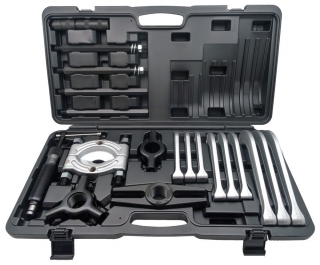 Sťahováky kombinované hydraulické, 10 ton, sada 19 dielov, Welzh