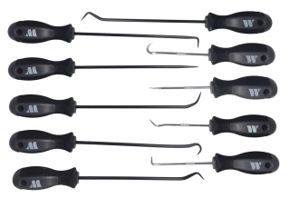 Sada montážnych háčikov na vytiahnutie o-krúžkov, 10 dielov, Welzh