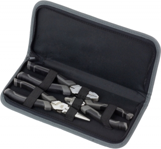 Kliešte sada priame, štiepacie, kombinačné - v taške - 3 diely, Welzh