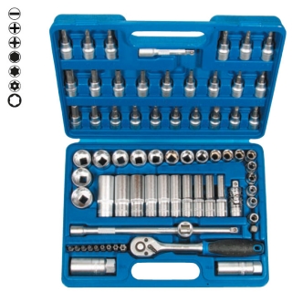 Gola sada 3/8", 6-24 mm, Super-Lock, 71 dielov, Triumf