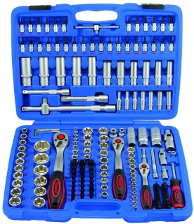 Gola sada 1/4" + 3/8" + 1/2", Super-Lock 4 - 32 mm, 171 dielov, Triumf