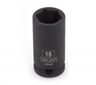 Hlavica nástrčná 3/8", 6 hrán 11 mm, CrMo, Welzh