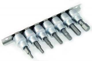 Súprava nástavcov Inbus v 3/8" hlavici, 3-10 mm, 7 dielov, Triumf