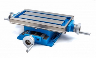 Krížový stôl 430 x 240 mm na frézovanie alebo vŕtanie, 43 kg