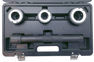 Súprava nástrojov na demontáž a inštaláciu axiálnych kĺbov / vzpier posilňovačov riadenia, univerzálna, 4 diely, Welzh