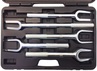 Vyrážač guľových čapov, rozsah 20 - 42 mm, sada 5 kusov, Welzh