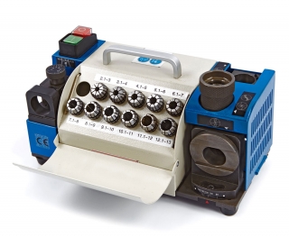 Profesionálna brúska na vrtáky Model Deluxe 13, do priemeru až 13 mm, so sadou klieštín ER 20, 10 kg