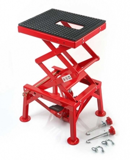 Kompaktný hydraulický motocyklový zdvihák 50, zdvihnutie až 135 kg, hmotnosť 33 kg