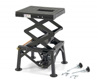 Kompaktný hydraulický motocyklový zdvihák 50, zdvihnutie až 135 kg, hmotnosť 33 kg