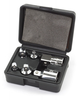 Hlavica - adaptéry nástrčné 3/8" - 1/2", sada 6 dielov, Welzh