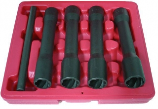 Hlavica nástrčné 1/2", Špirál 17-22 mm, predĺžené, na poškodené skrutky, Triumf