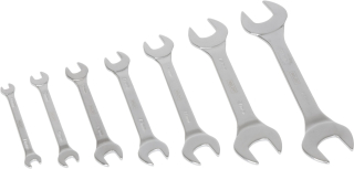 Kľúče ploché 6 - 23 mm, ultra tenké 3 mm, CrV, sada 7 dielov, Welzh