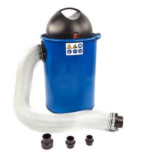 Prenosná odsávačka prachu a pilín 1100 W vrátane hadice a adaptérov, 45 l