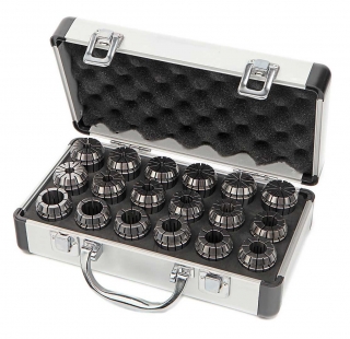 Súprava klieštín ER 32, 3 - 20 mm, 18 dielov