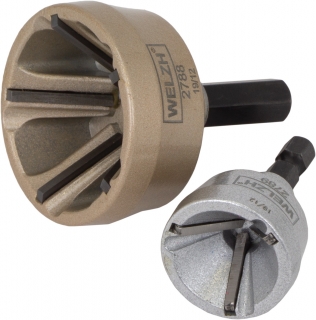 Prípravky na odstraňovanie otrepov na skrutky a matice 3-36 mm, sada 2 kusy, Welzh