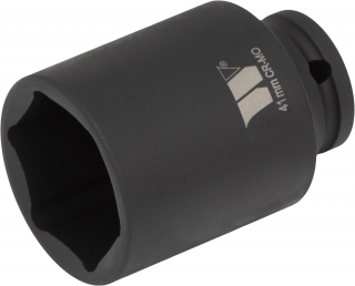 Nástrčná hlavica 1/2", 6 hrán, CrMo, 41 mm, Welzh