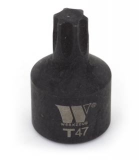 Hlavica zástrčná 1/4", Torx T20, extra krátka, Welzh