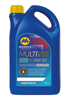 Morris Multivis ECO V 0W-20, ľahkobežný, plne syntetický motorový olej, 5l