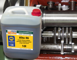 Morris Alto 46 Machine Oil, olej pre ložiská, prevody a centrálne mazanie strojov, 10l