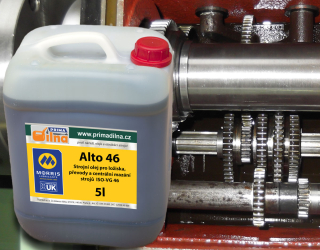 Morris Alto 46 Machine Oil, olej pre ložiská, prevody a centrálne mazanie strojov, 5l